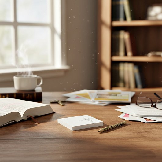 キリスト教の言葉が交差する ポストイット