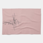 キリスト教の言葉 キッチンタオル (横)