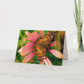 キリスト教の詩、役立つカードをありがとう サンキューカード (裏面)