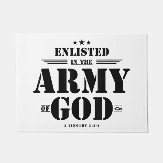 キリスト教の賜物の宗教的な聖書の聖句聖なる書物、 経典G ドアマット (正面)