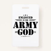 キリスト教の賜物の宗教的な聖書の聖句聖なる書物、 経典G バッジ (裏面)