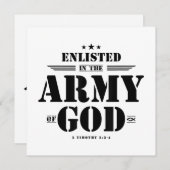 キリスト教の賜物の宗教的な聖書の聖句聖なる書物、 経典G 招待状 (正面/裏面)