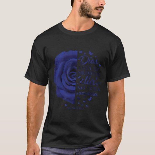 キリスト教の贈り物の女スペインの性Verseことわざ Tシャツ (正面)