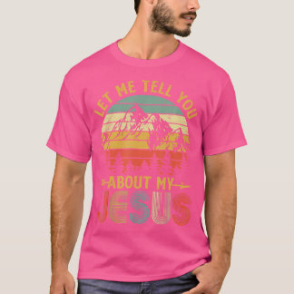 キリスト教の贈り物は私のイエスについて教えて Tシャツ