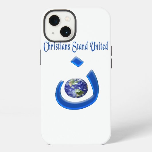 キリスト教の連帯 iPhoneケース (裏面)