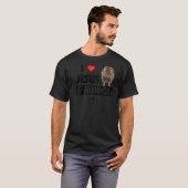 キリスト教の野生生物サファリとカバが大好き Tシャツ (正面フル)
