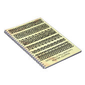 キリスト教の隠されたメッセージ子供の最も高い神 ノートブック (右側)