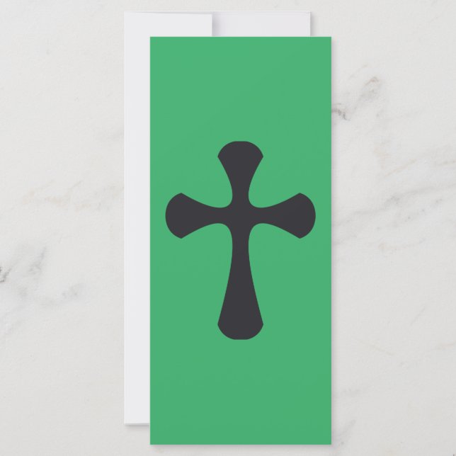 キリスト教の青い十字 (正面)