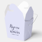 キリスト教の青の聖書聖句に喜ぶ フェイバーボックス (オープン)