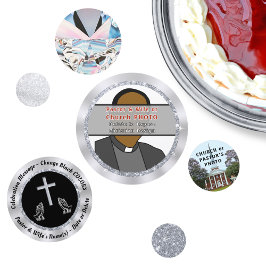 キリスト教の食卓の装飾、教会または牧師 コンフェッティ