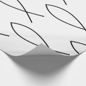 キリスト教の魚の記号Ichthys Thunder_Cove ラッピングペーパー (角)