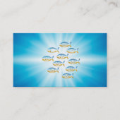 キリスト教の魚 名刺 (正面)