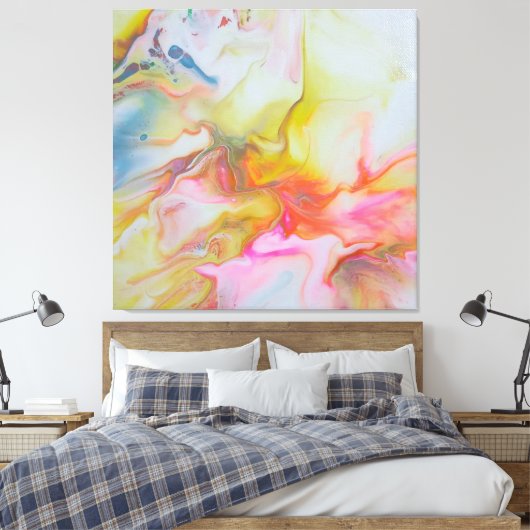 キリスト教の「優しさ – 精神の実」 キャンバスプリント (インサイチュ (寝室))