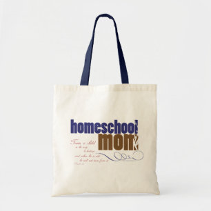 キリスト教のhomeschoolのトート: Homeschoolのお母さん トートバッグ