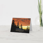 キリスト教のNotecardsの聖書の詩Creationarts カード (正面)