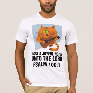 キリスト教のTシャツ卿に喜びの声を上げる Tシャツ