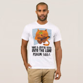 キリスト教のTシャツ卿に喜びの声を上げる Tシャツ (正面フル)