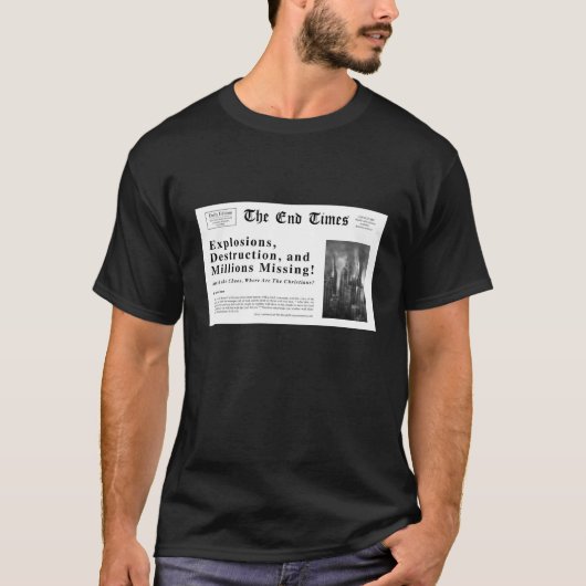 キリスト教のTシャツ、Thessaloniansの1 4:16 - 18 Tシャツ (正面)