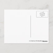 キリスト教はがき：巡回中の巡礼者 ポストカード (裏面)