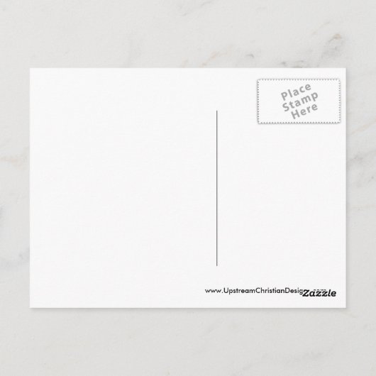 キリスト教はがき:神保の約束 ポストカード (裏面)