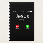 キリスト教を呼んでいるイエス プランナー手帳 (正面)