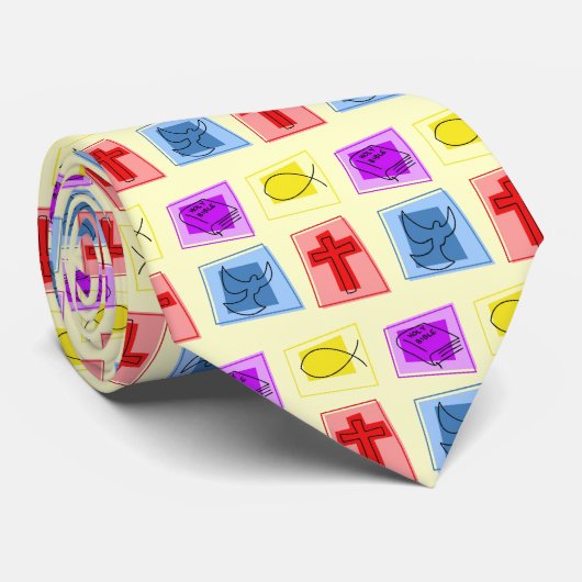 キリスト教アイコン ネクタイ (ロール)