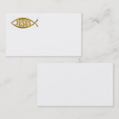 キリスト教イエスビジネスカード 名刺 (正面/裏面)