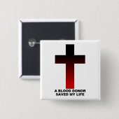 キリスト教イエス救血供与者 缶バッジ (正面&裏面)