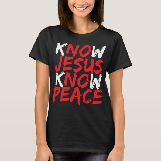キリスト教イエズス聖書聖なる書物、 経典ノウイエズスK Tシャツ (正面)