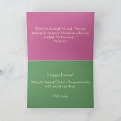 キリスト教イースターカード シーズンカード (内部)