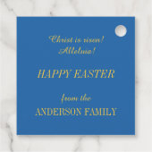 キリスト教カトリック中世の復活祭 フェイバータグ (裏面)