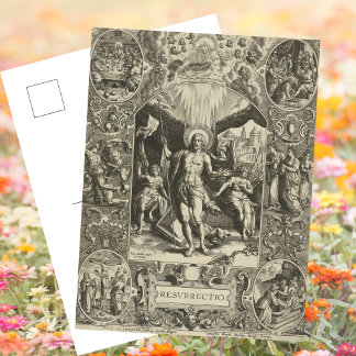キリスト教カトリック復活祭イエス・イースター シーズンポストカード
