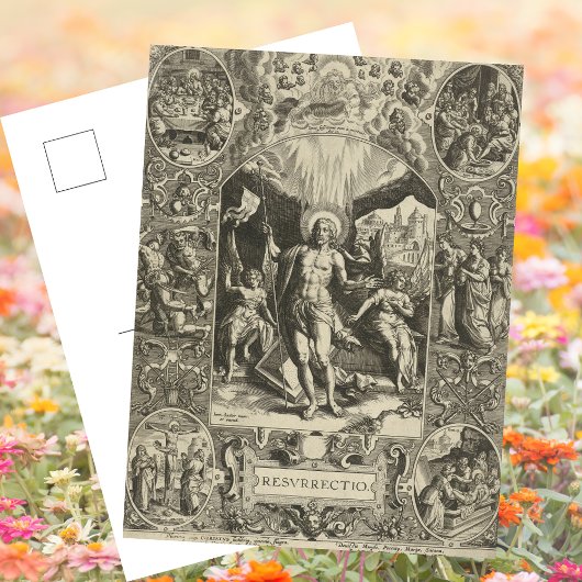 キリスト教カトリック復活祭イエス・イースター シーズンポストカード