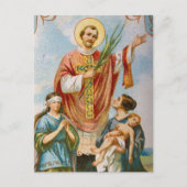 キリスト教カトリック聖バレンタインデー ポストカード (正面)