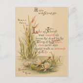 キリスト教カトリック聖書復活祭 シーズンポストカード (正面)