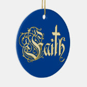 キリスト教キリストは宗教クリスマスを越える セラミックオーナメント (右)