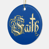 キリスト教キリストは宗教クリスマスを越える セラミックオーナメント (左)
