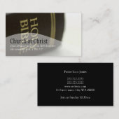キリスト教キリスト教信者キリスト教 名刺 (正面/裏面)