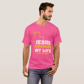 キリスト教キリスト教十字信徒イエス・デヴォティーB Tシャツ (正面フル)