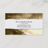 キリスト教キリスト教教会 名刺 (裏面)