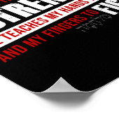 キリスト教クラフマガ自己防衛:主教え ポスター (角)