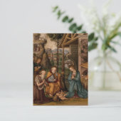 キリスト教クリスチャン・クリスマスの出生 シーズンポストカード (スタンド正面)