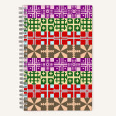 キリスト教クロスパターン1 ノートブック (正面)