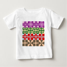 キリスト教クロスパターン1 ベビーTシャツ