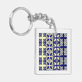 キリスト教クロスパターン2 キーホルダー (正面左)