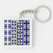 キリスト教クロスパターン2 キーホルダー (裏面)