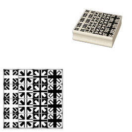 キリスト教クロスパターン2 ラバースタンプ