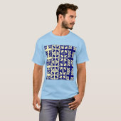 キリスト教クロスパターン2 Tシャツ (正面フル)