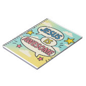 キリスト教テーマの子供用聖書ノート ノートブック (左側)