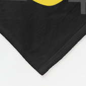 キリスト教ナザレーネのシンボル連帯と十字架 フリースブランケット (角)